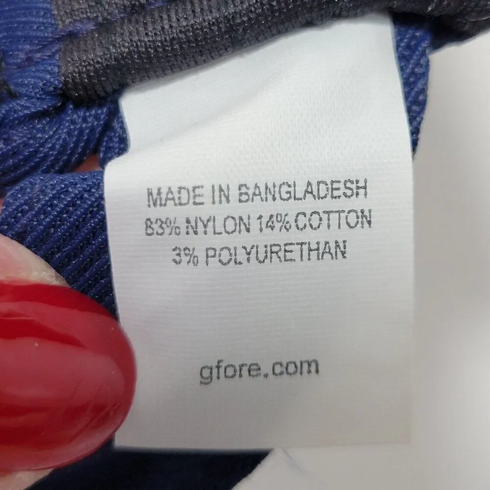 G/FORE Golf Sun Visor Women Hat Gradient Circle G Stretch Twill Blue Outdoor NEW